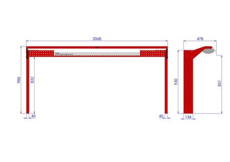 Tool panel N207-03