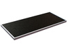Plywood worktop 40 mm lined with 1 mm polyurethane mat + angle trims