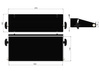 Tool hook with smooth shelf tilt adjustment ZWN-03