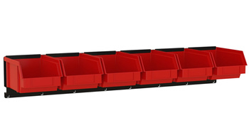 Listwa na 6 pojemników P3  ZW-P3-6