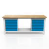 Stół 3-modułowy + 2 szafki WSZ-D +półka W-P1