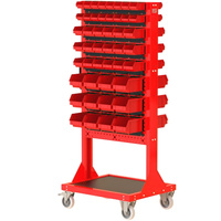 ST 70-21-P123 Stojak Narzędziowy w zestawie z listwami oraz pojemnikami