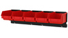 Bin rail for 5 P1 bins ZW-P1-5