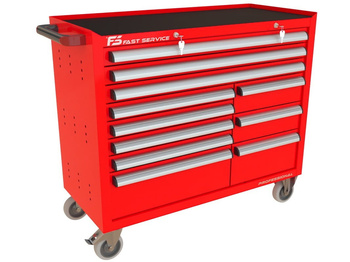 Wózek warsztatowy TRUCK z 11 szufladami PT-274-77