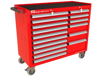 TRUCK workshop trolley with 16 drawers PT-210-20