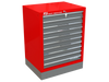 Szafka warsztatowa z 10 szufladami – T-10