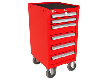 Anbaumodul für MEGA-Werkzeugwagen mit 6 Schubladen PDM-214