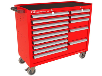 Wózek warsztatowy TRUCK z 14 szufladami PT-211-22