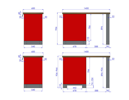 Stół warsztatowy – TK-19-01