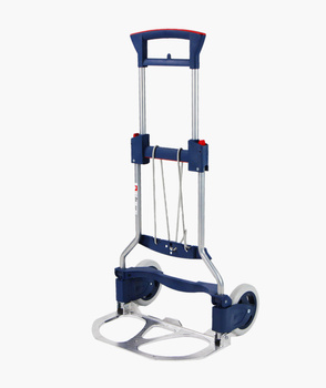 Wózek ręczny składany 125 kg, aluminiowy, kompaktowy, rozmiar 25 cm – Business