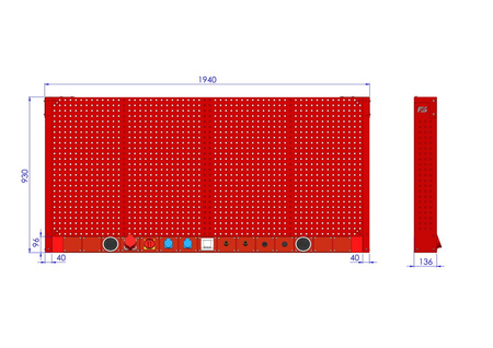 Tablica narzędziowa N196-02-E