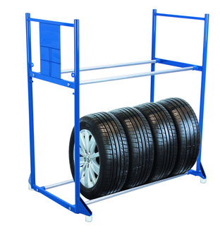 Regał do opon z 2 półkami VARIOfit sw-646.004