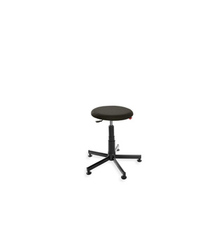 Stool BlackTab 01 — BEST fabric on glides