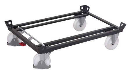 Wózek pod paletę, RAL 7016 VARIOfit sw-870.400/AG