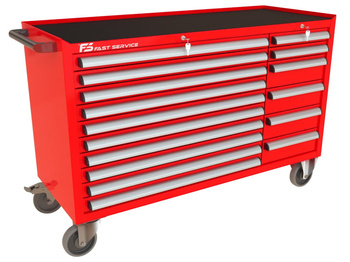 Wózek warsztatowy MEGA z 16 szufladami PM-210-14