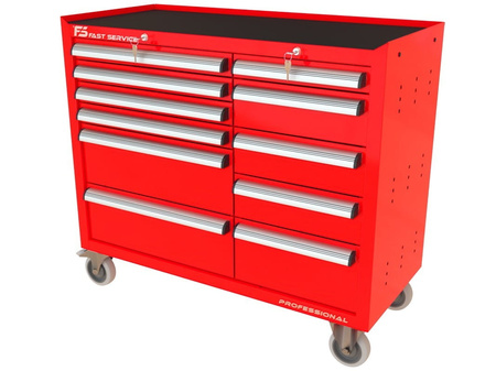 Wózek warsztatowy TRUCK z 11 szufladami PT-217-21