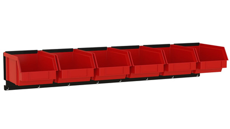 Listwa na 6 pojemników P3  ZW-P3-6