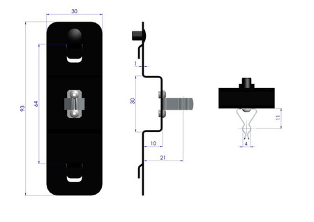 Zawieszka sprężynowa ZW-487656