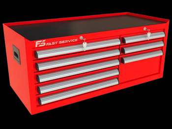 TRUCK trolley top unit with 8 drawers PNT-150-53