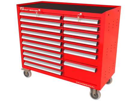 Wózek warsztatowy TRUCK z 17 szufladami PT-210-19