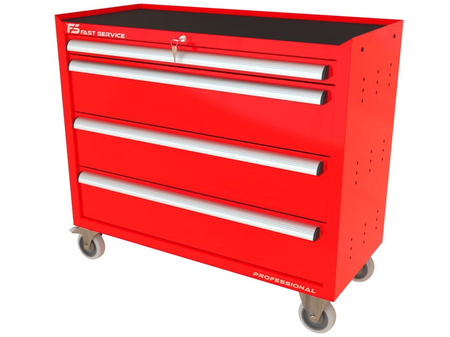 Wózek warsztatowy TRUCK z 4 szufladami PT-218