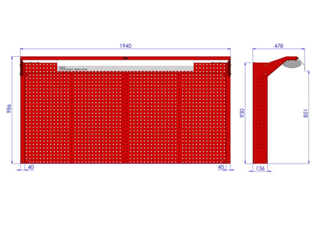 Tablica narzędziowa N196-01