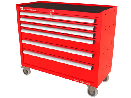 Wózek warsztatowy TRUCK z 6 szufladami PT-220