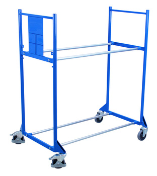 Wózek do opon z 2 półkami VARIOfit sw-646.003