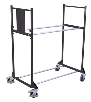 Regał do opon z 2 półkami VARIOfit sw-646.003/AG