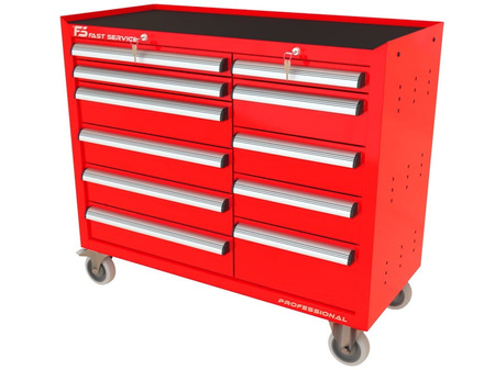 Wózek warsztatowy TRUCK z 11 szufladami PT-214-21