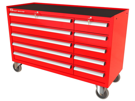 Wózek warsztatowy MEGA z 10 szufladami PM-215-15