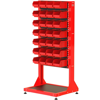 ST 70-13-P3 Stojak Narzędziowy w zestawie z listwami oraz pojemnikami