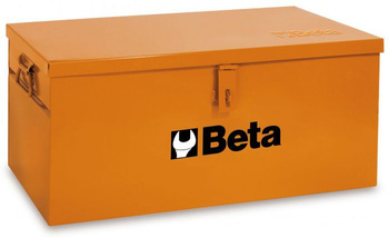 Skrzynia narzędziowa z blachy stalowej, 720 x 320 x 310 mm, pomarańczowa – Beta 2200/C22BO