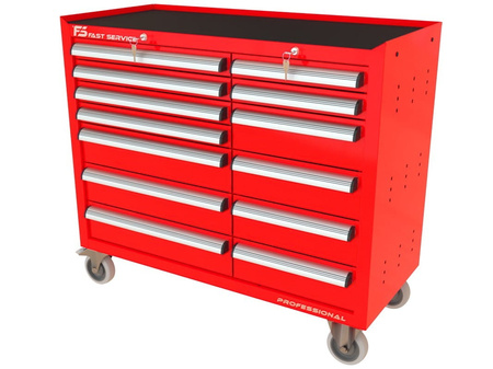 Wózek warsztatowy TRUCK z 13 szufladami PT-213-14