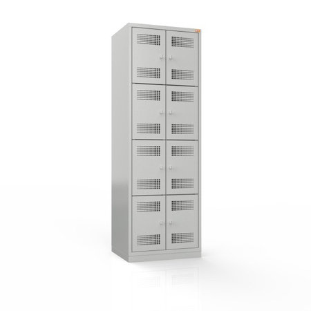 Locker cabinet, eight doors