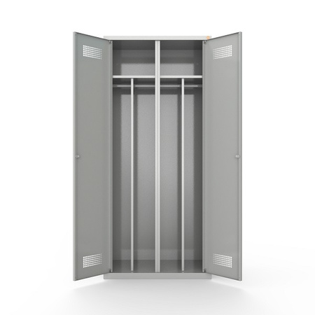 Szafa ubraniowa BHP dwudrzwiowa BHP800/2/2