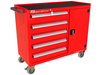 Wózek warsztatowy TRUCK z 5 szufladami i drzwiami PT-215-40