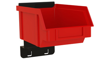 Bin rail for 1 P1 bin ZW-P1-1