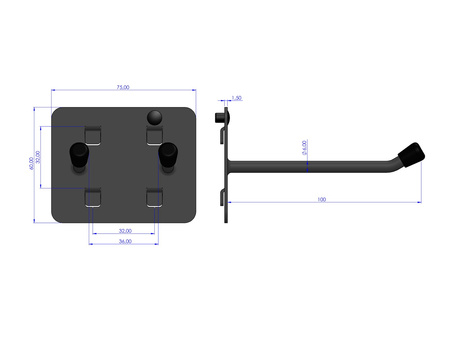 Zawieszka na młotek gumowy ZW-04-01