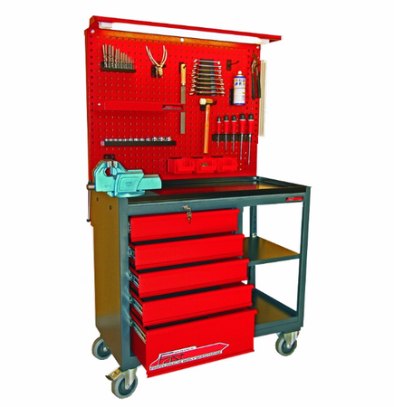 Wózek monterski (wózek, tablica, zawieszki, imadło) P-2-07-02