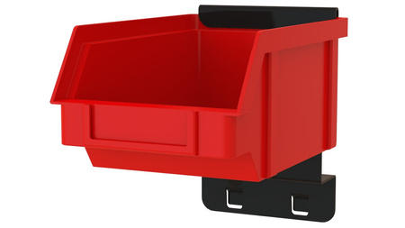 Bin rail for 1 P1 bin ZW-P1-1