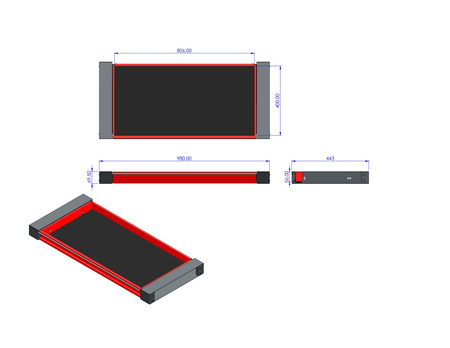 M-3-01-S70 Szuflada do szafy M-3-01