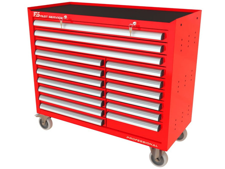TRUCK workshop trolley with 16 drawers PT-270-71