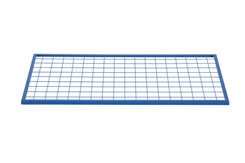 Burta długa do wózka platformowego 1240×810 mm, stalowa, niebieska
