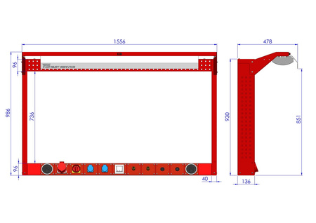 Tablica narzędziowa N157-03-E