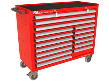 TRUCK workshop trolley with 16 drawers PT-270-71