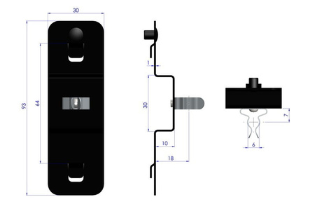 Zawieszka sprężynowa ZW-480025
