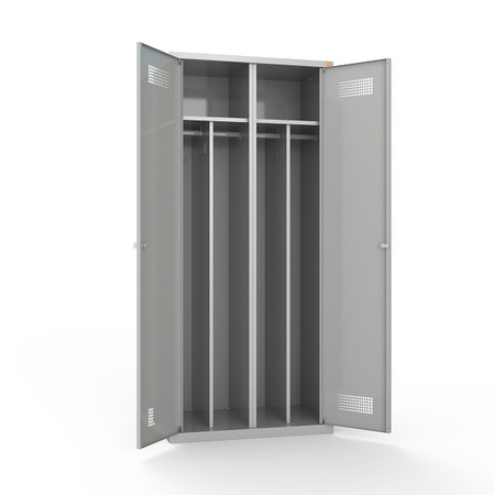 Szafa ubraniowa BHP dwudrzwiowa BHP800/2/2