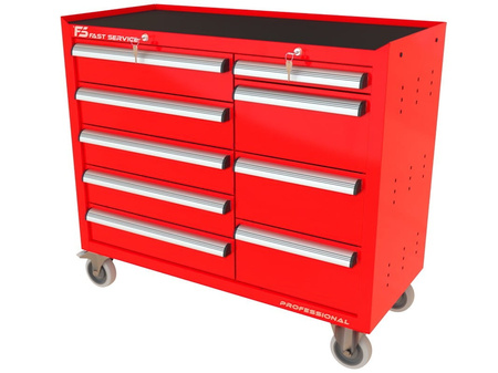 Wózek warsztatowy TRUCK z 9 szufladami PT-215-18