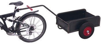 Przyczepa rowerowa z burtami VARIOfit zu-1392/AG